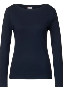 Shirt Mit U-Boot Ausschnitt