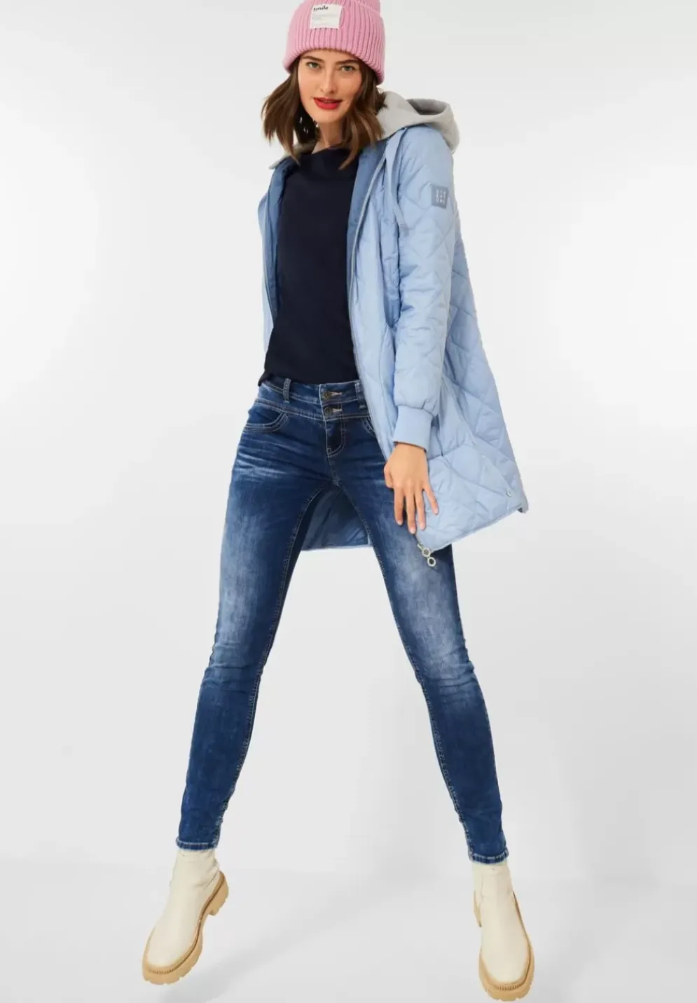 Shirt Mit U-Boot Ausschnitt