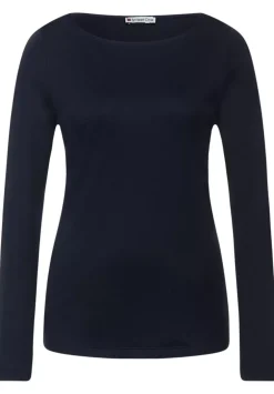 Shirt Mit U-Boot Ausschnitt