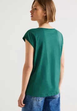 Shirt Mit U-Boot Ausschnitt
