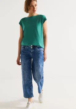 Shirt Mit U-Boot Ausschnitt