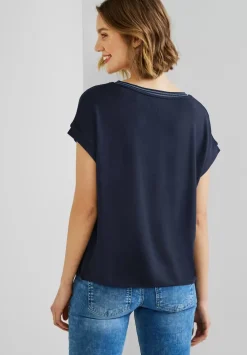Shirt Mit V-Ausschnitt