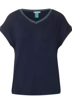 Shirt Mit V-Ausschnitt
