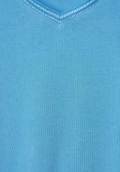 Shirt Mit V-Ausschnitt