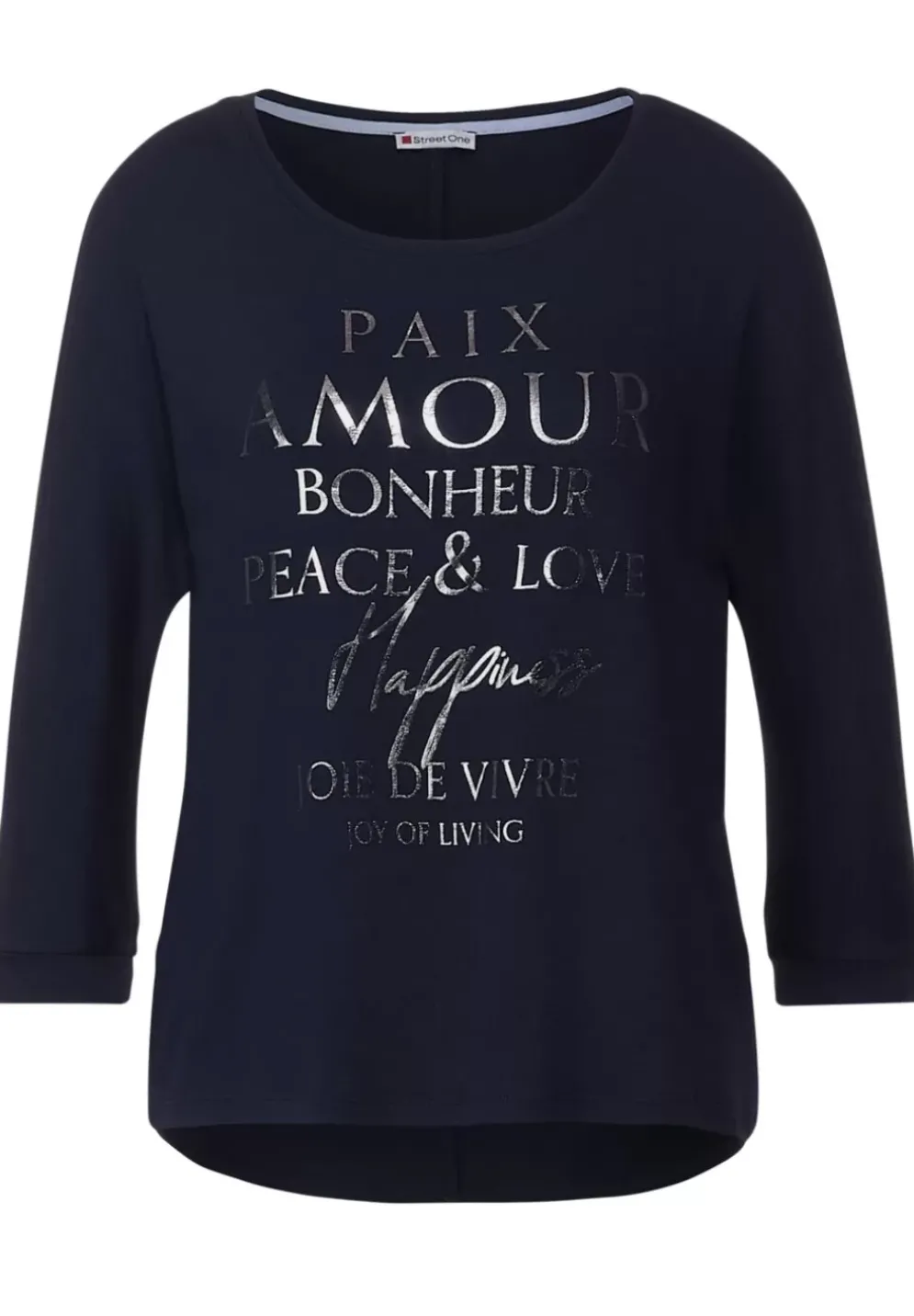Shirt Mit Wording Print