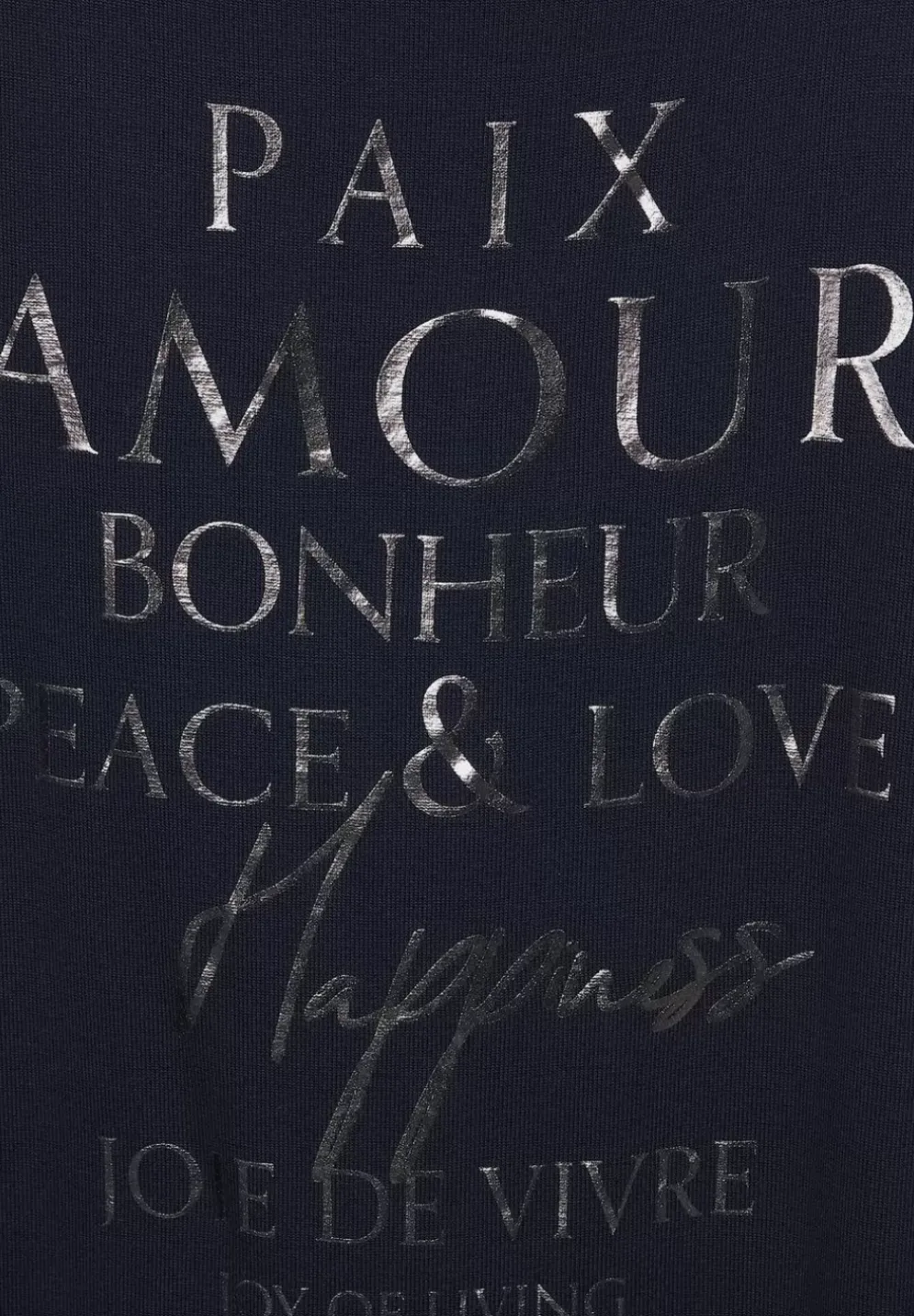 Shirt Mit Wording Print