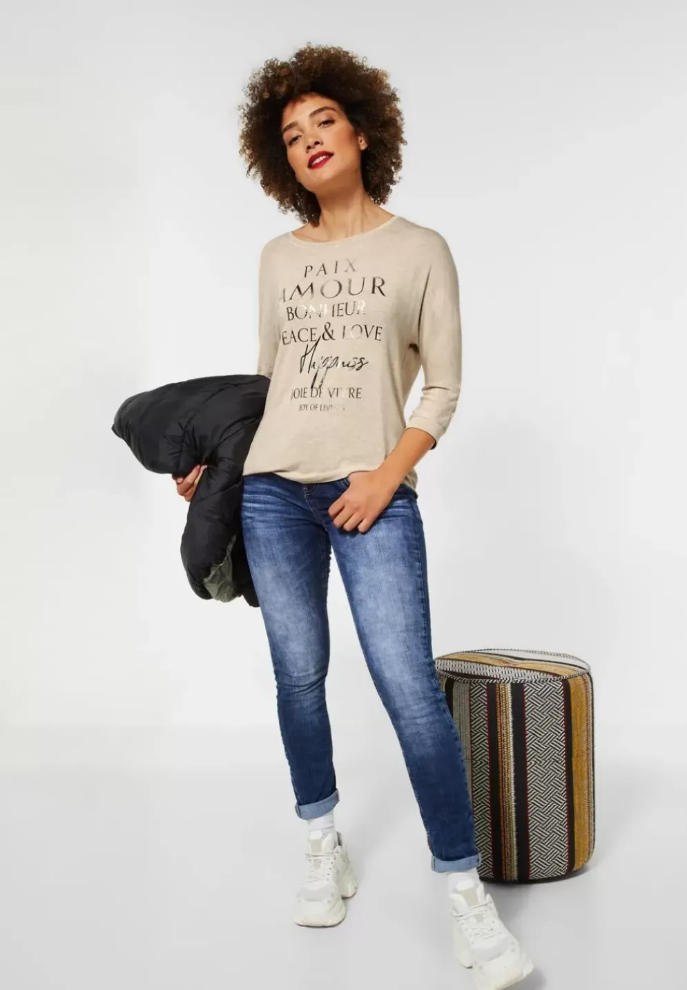 Shirt Mit Wording Print
