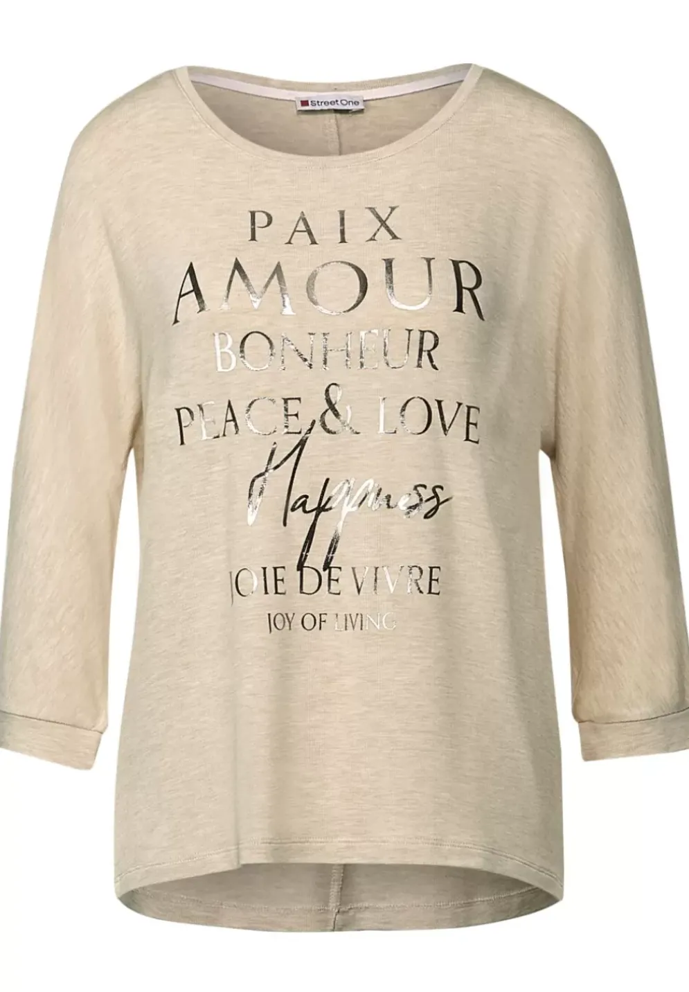 Shirt Mit Wording Print
