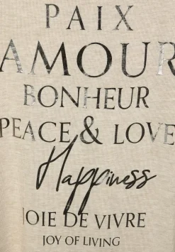 Shirt Mit Wording Print