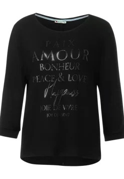 Shirt Mit Wording Print