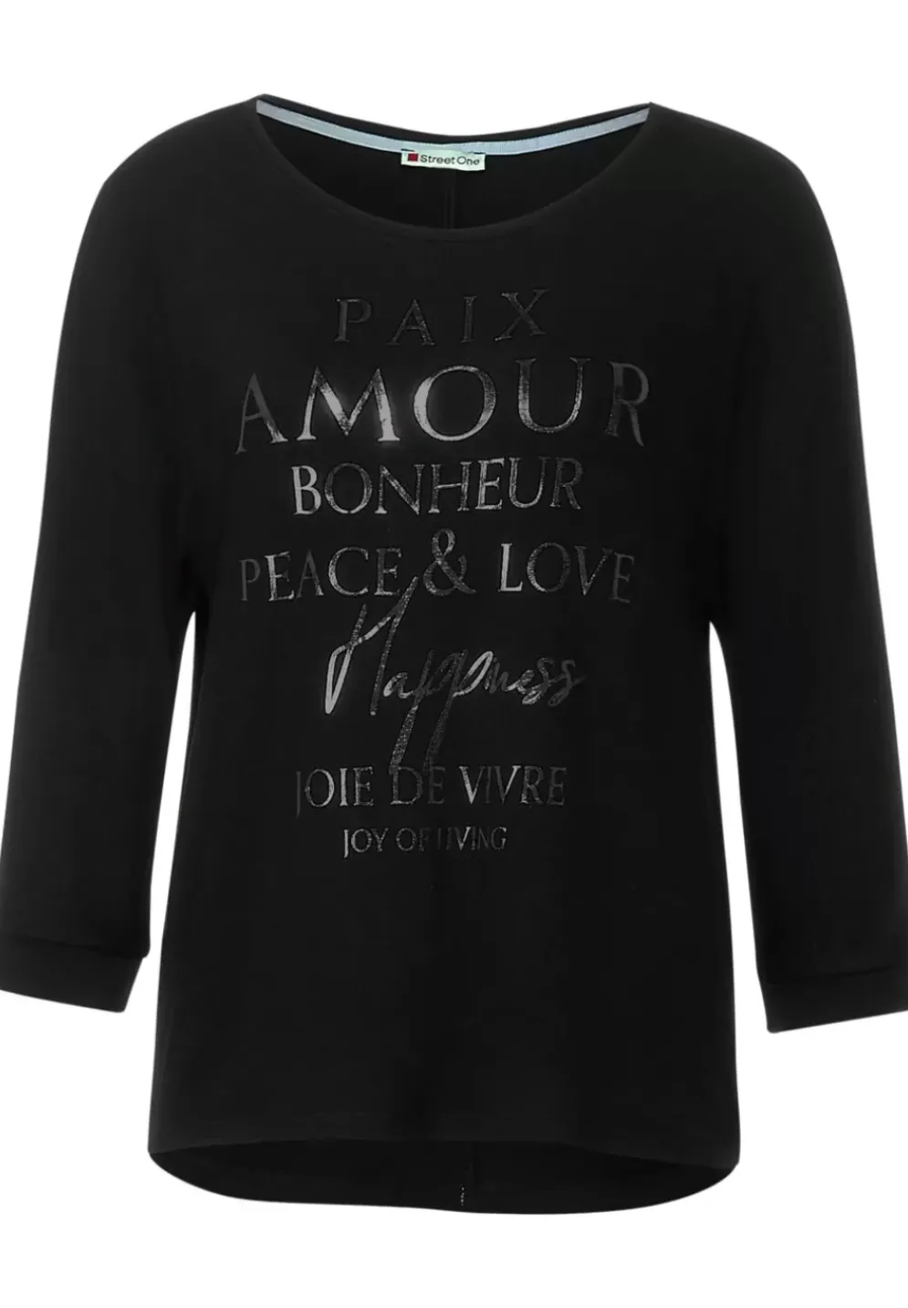 Shirt Mit Wording Print