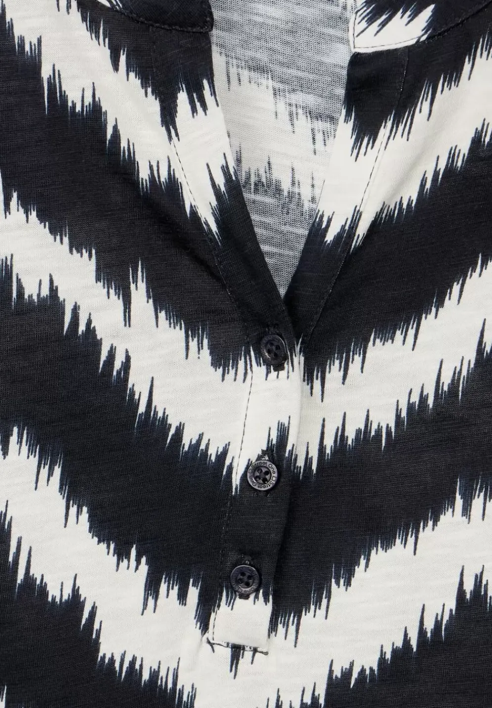 Shirt Mit Zick Zack Print