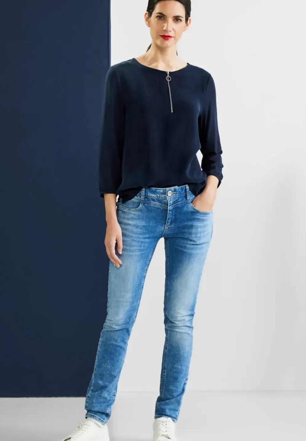Shirt Mit Zipper