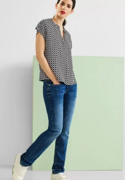 Shirtbluse Mit Alloverprint