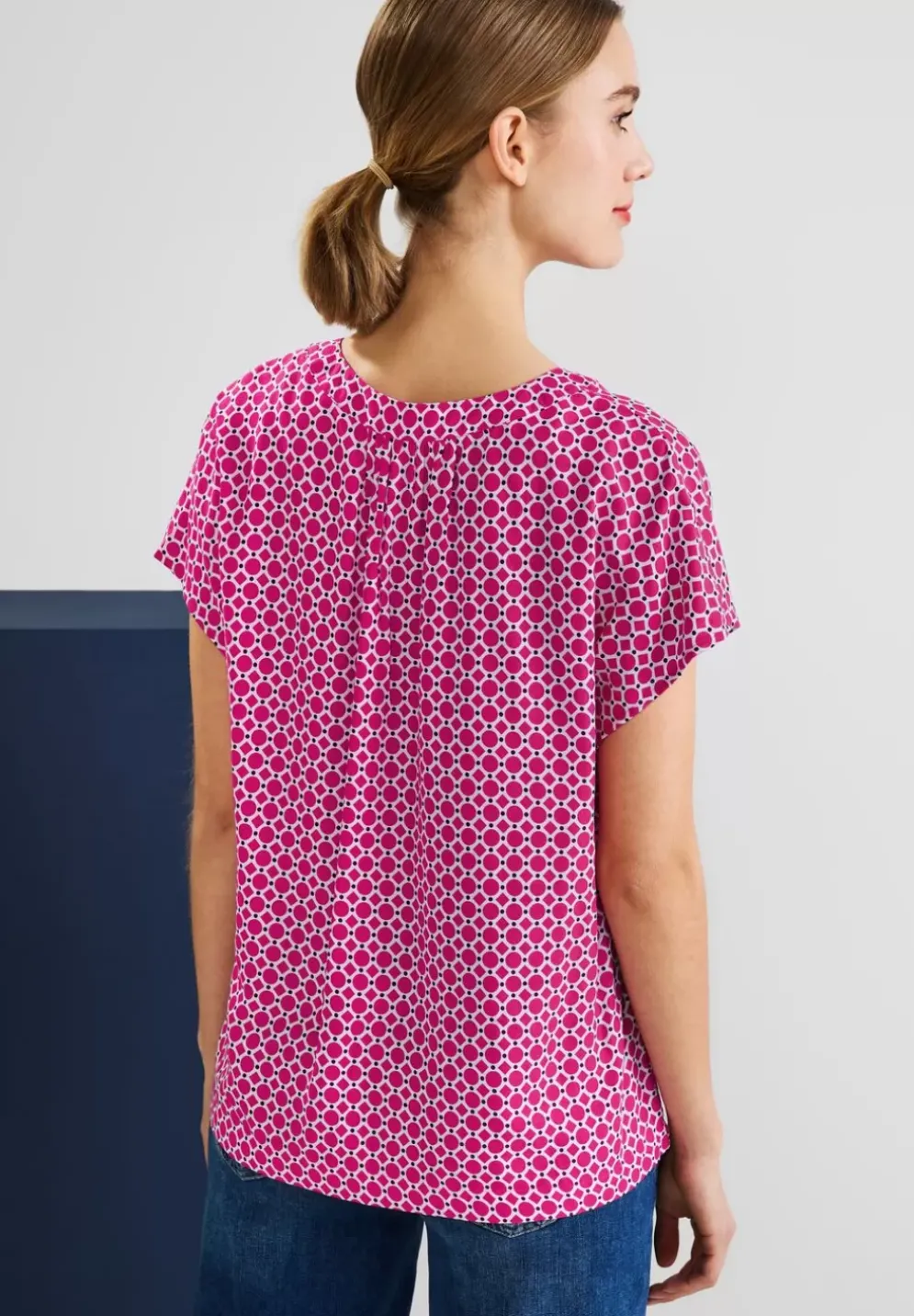 Shirtbluse Mit Alloverprint