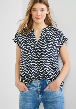 Shirtbluse Mit Print