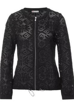 Shirtjacke Aus Spitze
