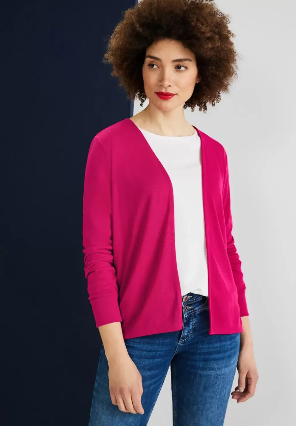 Shirtjacke In Unifarbe