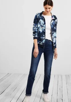 Shirtjacke Mit Blumenprint