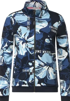 Shirtjacke Mit Blumenprint