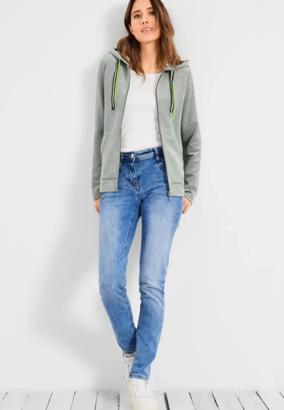 Shirtjacke Mit Kapuze
