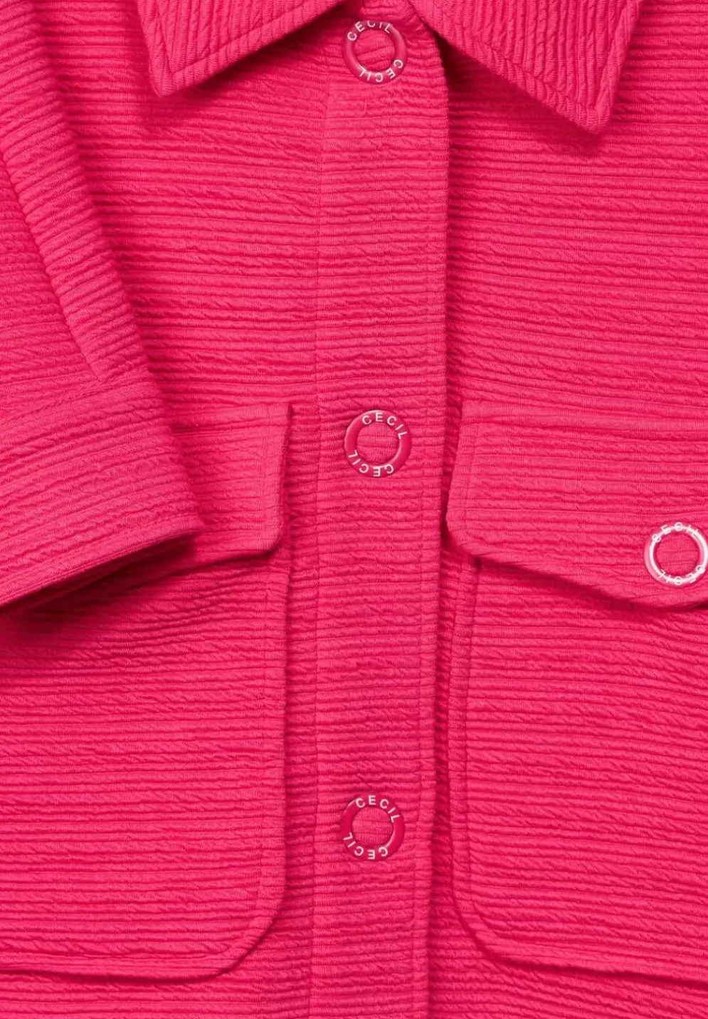 Shirtjacke Mit Struktur
