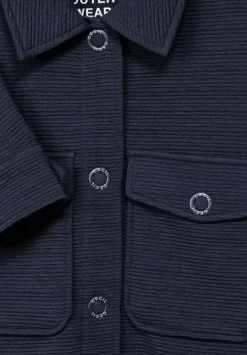 Shirtjacke Mit Struktur
