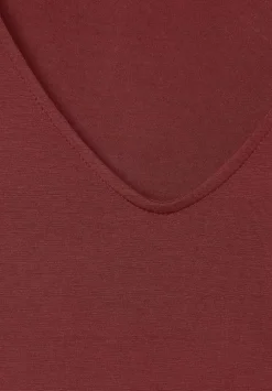 Shirtkleid In Unifarbe