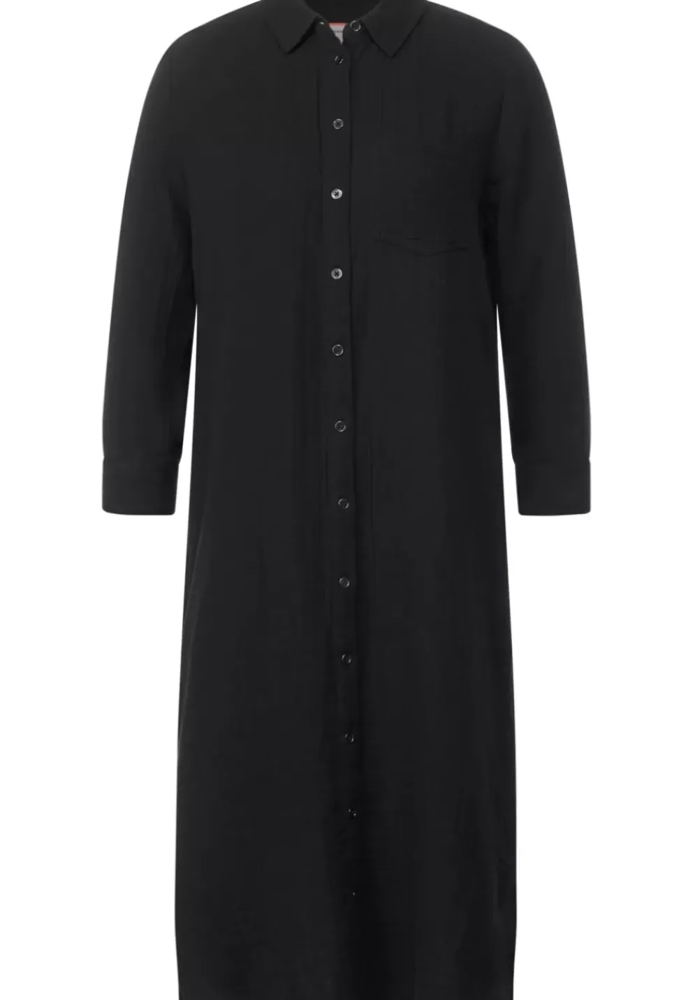 Shirtkleid Mit Knopfleiste