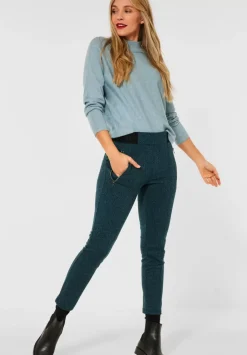 Skinny Fit Hose In Jacquard