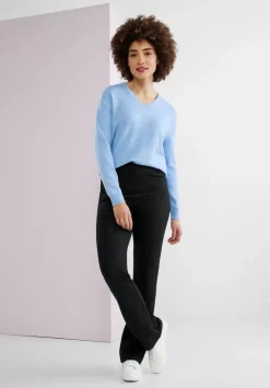 Skinny Fit Hose Mit Bootcut