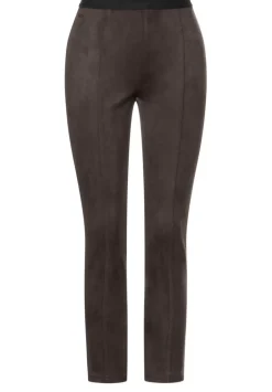 Skinny Fit Velourshose