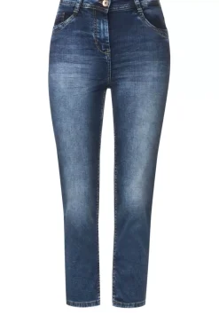 Slim Fit 3/4 Jeans