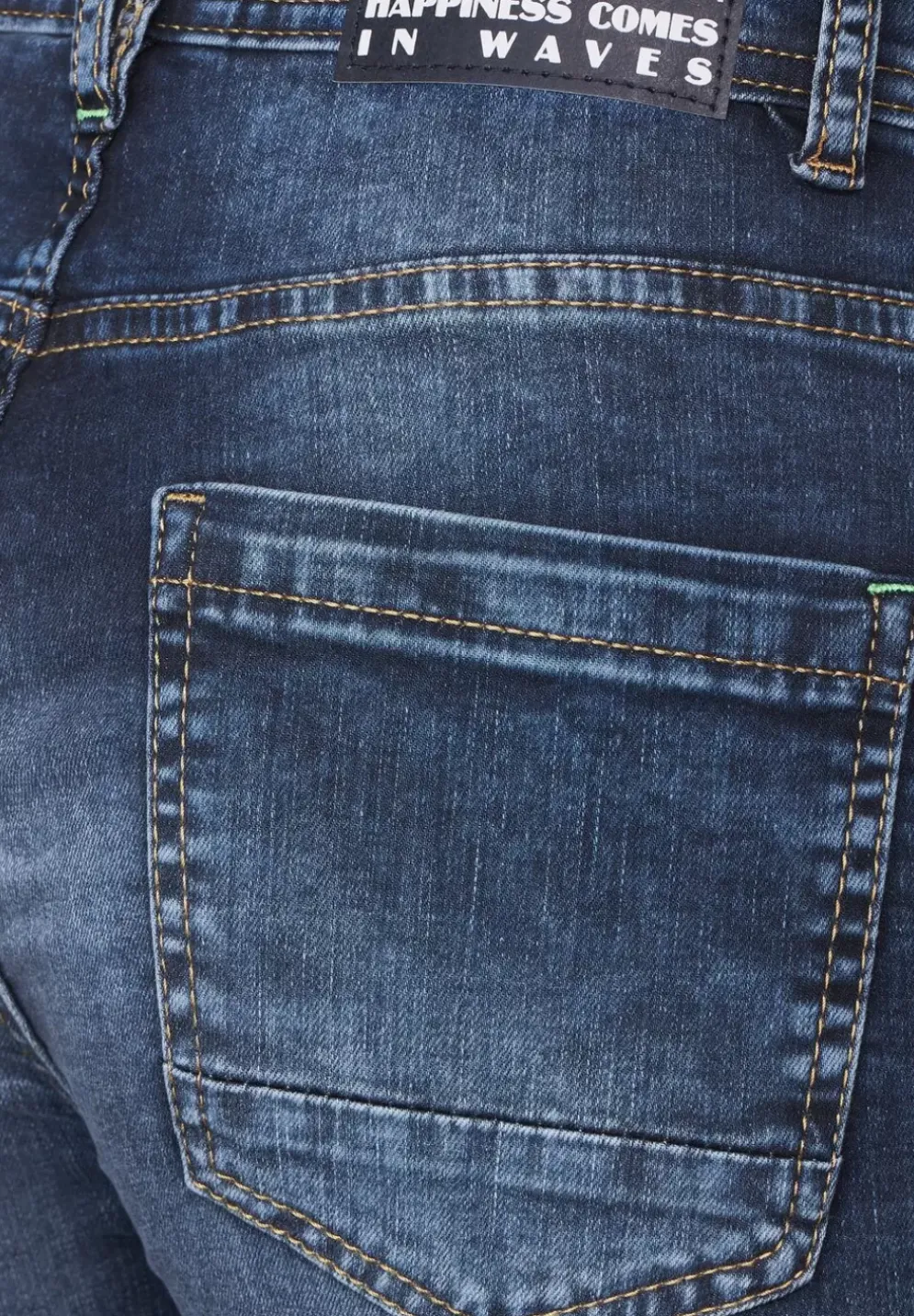 Slim Fit 3/4 Jeans
