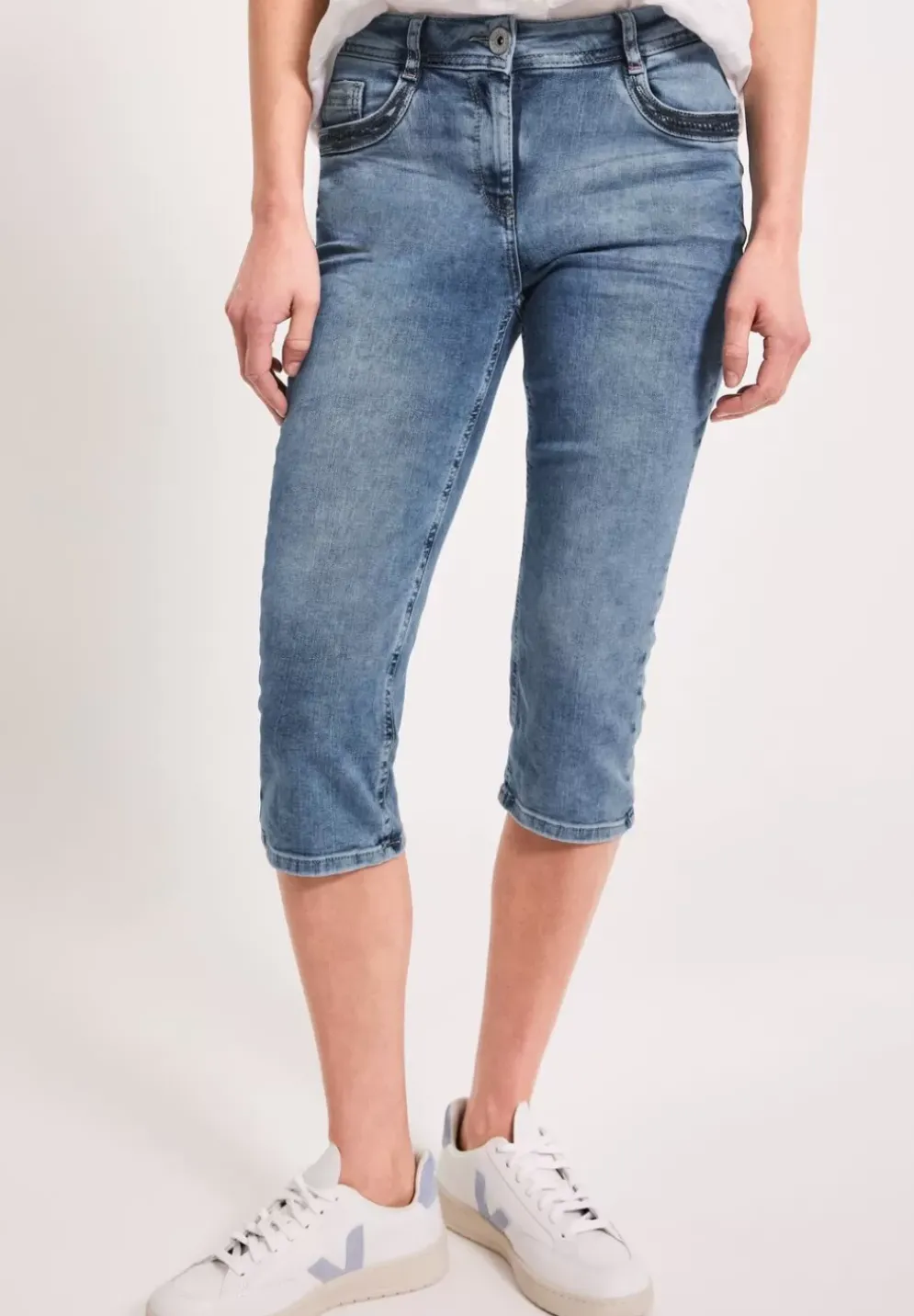 Slim Fit Caprijeans