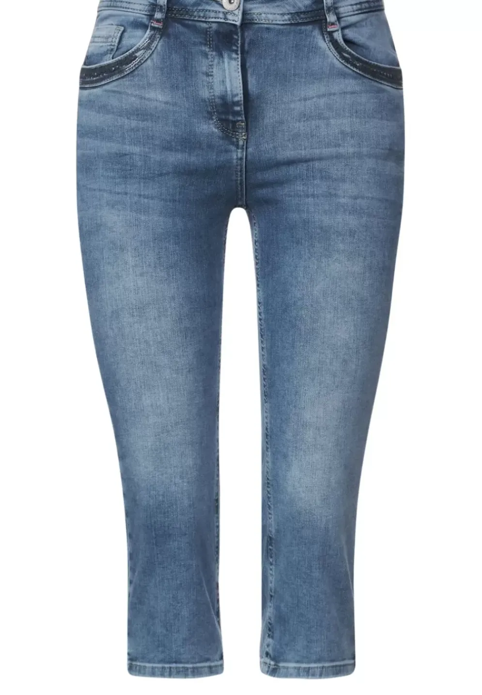 Slim Fit Caprijeans
