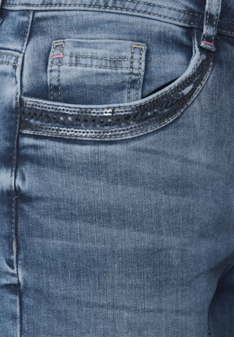 Slim Fit Caprijeans