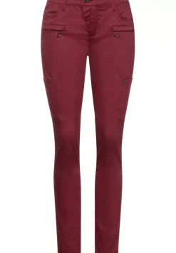 Slim Fit Cargo Hose Mit Zipp