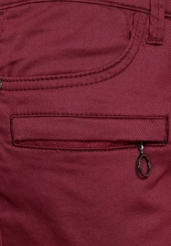 Slim Fit Cargo Hose Mit Zipp