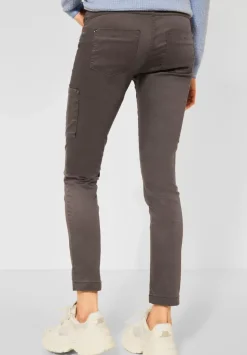 Slim Fit Cargo Hose Mit Zipp