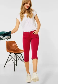 Slim Fit Denim In 3/4 Lange