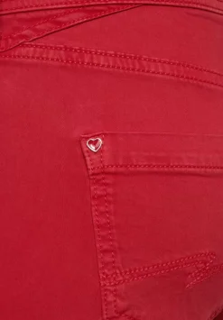 Slim Fit Denim In 3/4 Lange