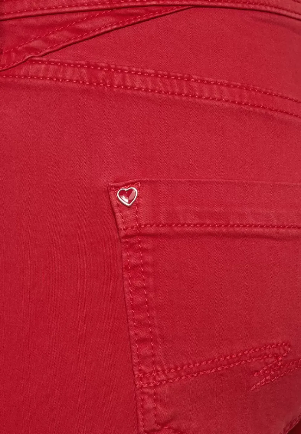 Slim Fit Denim In 3/4 Lange