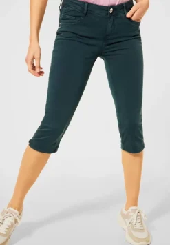 Slim Fit Denim In 3/4 Lange