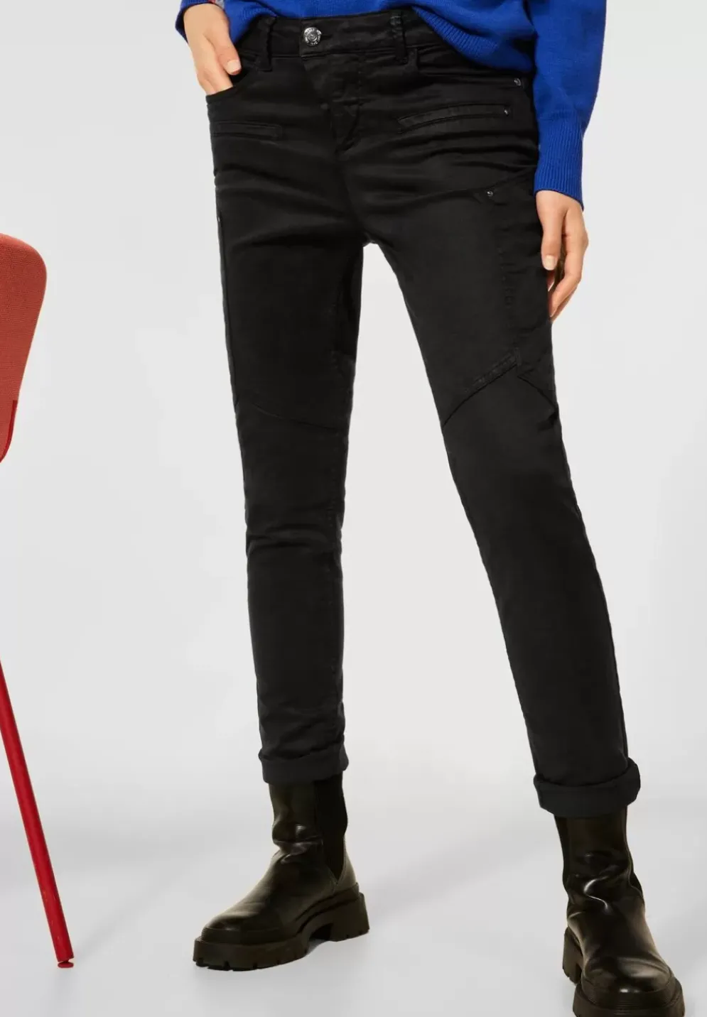 Slim Fit Hose In Lyocell