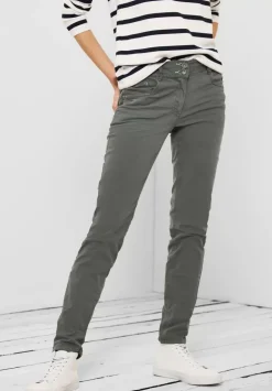 Slim Fit Hose In Unifarbe