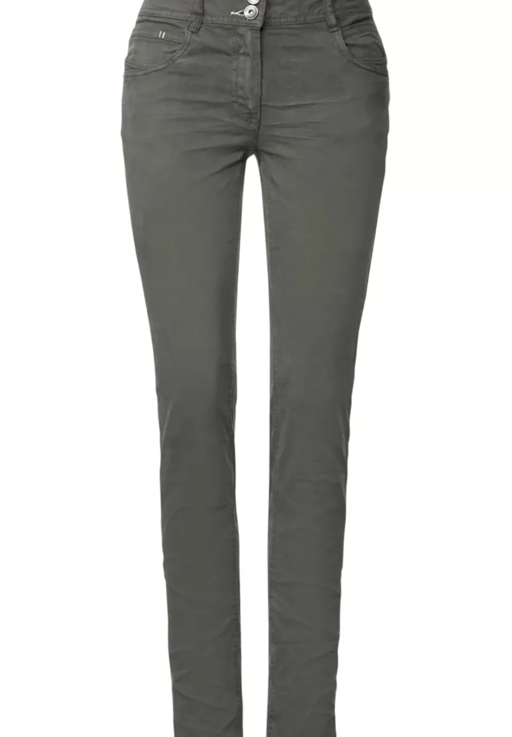 Slim Fit Hose In Unifarbe