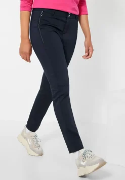 Slim Fit Hose In Unifarbe