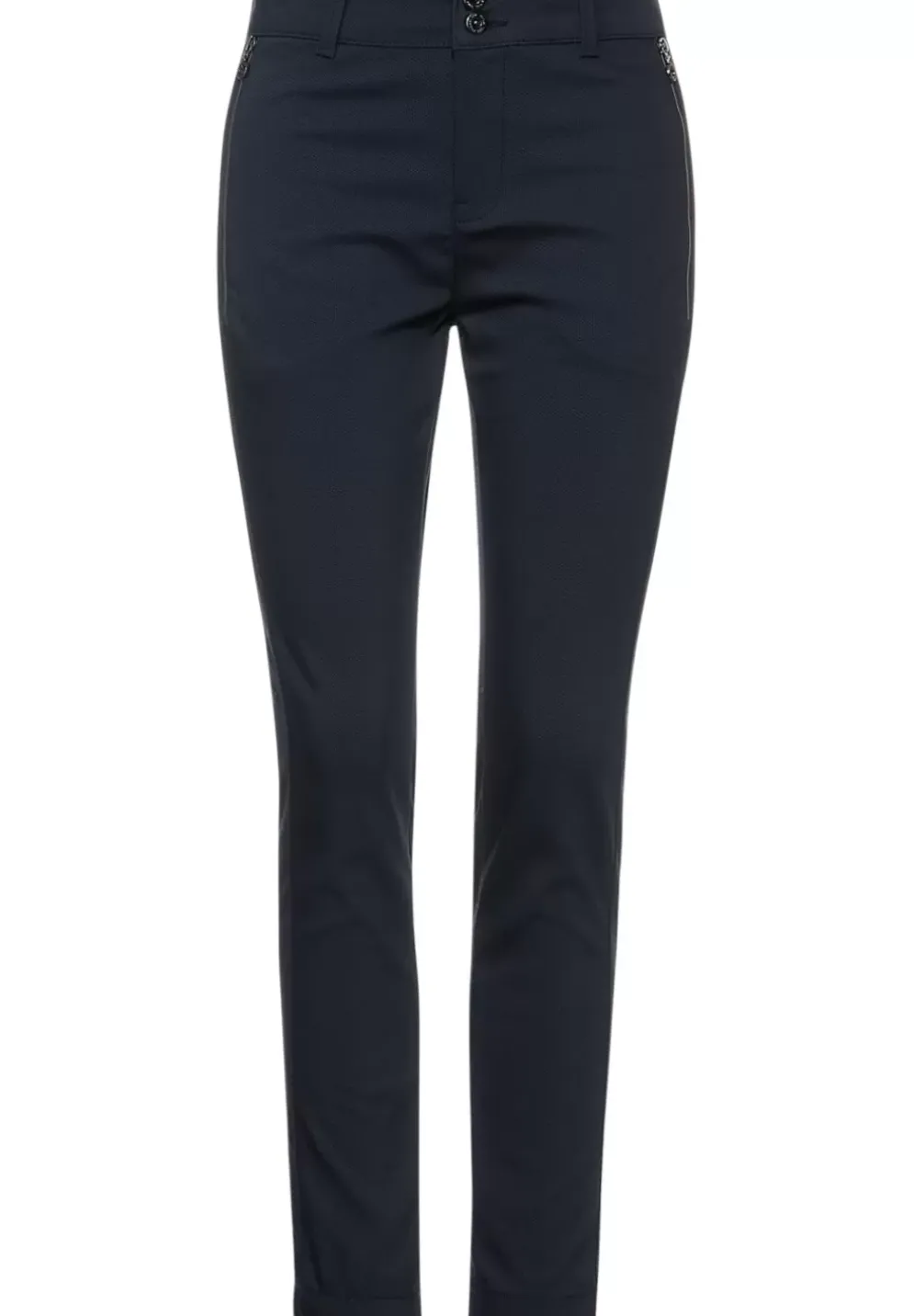 Slim Fit Hose In Unifarbe