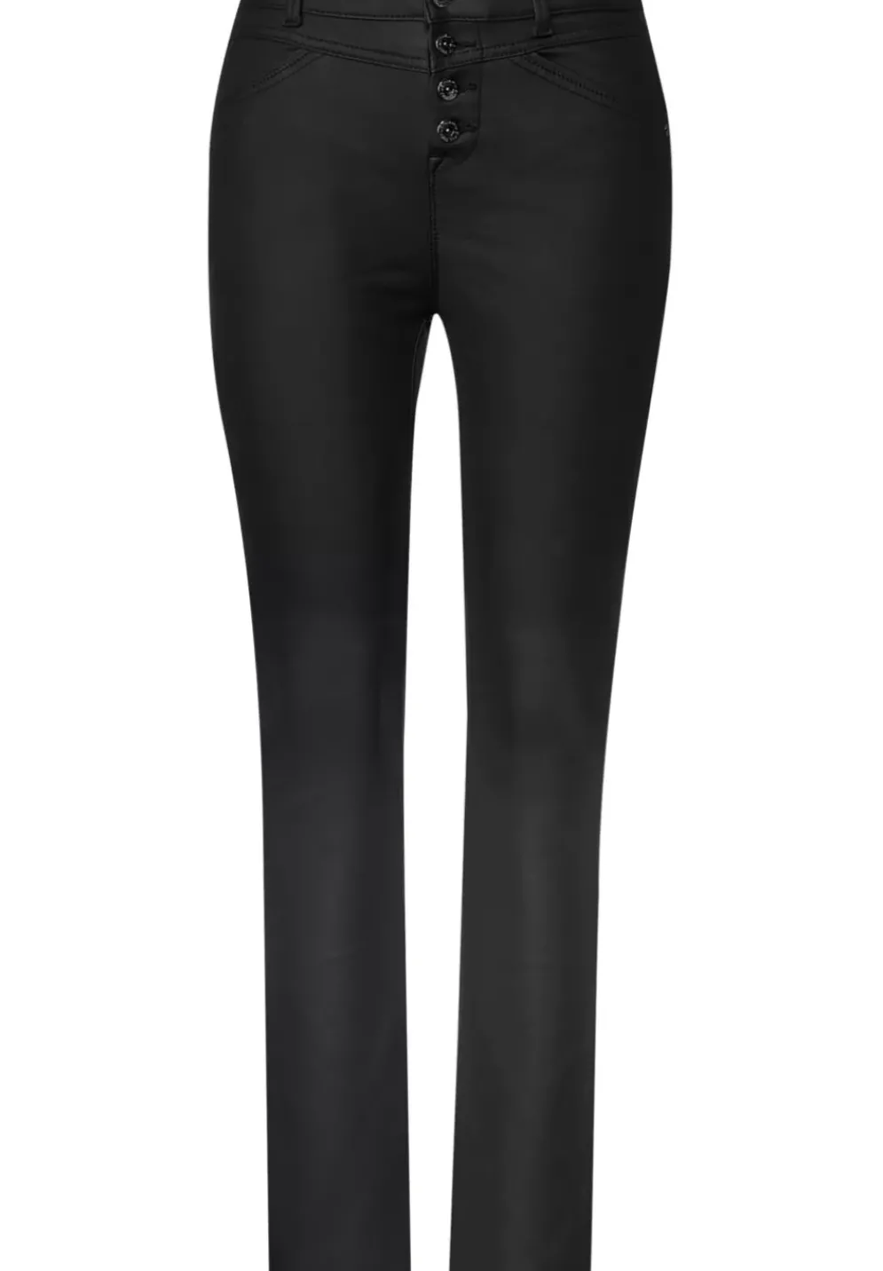 Slim Fit Hose Mit Coating